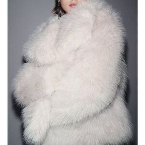 ZW COLLECTION SHORT FAUX FUR COAT